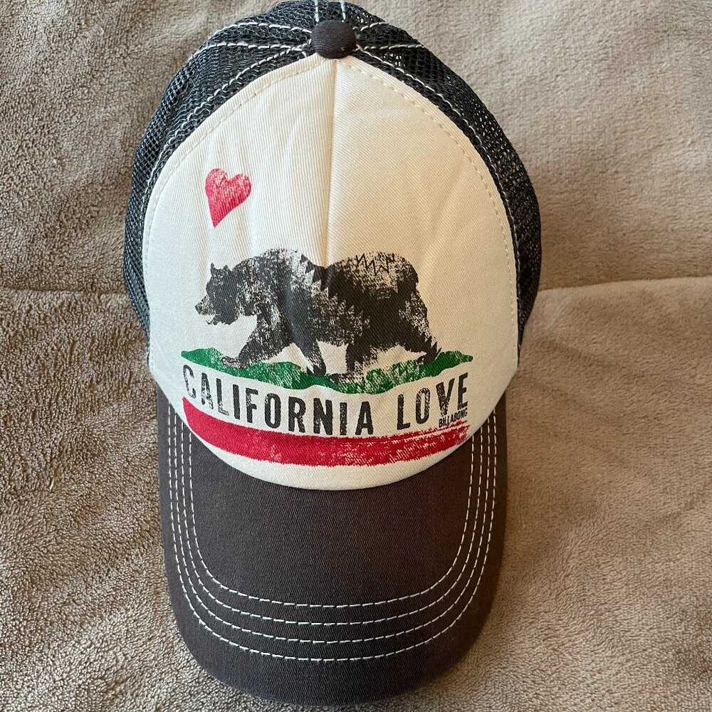 California Love Billabong Trucker Surf Hat
